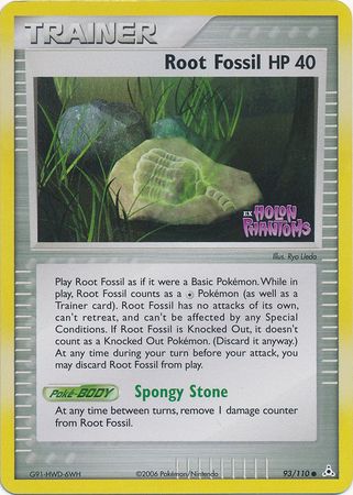 Root Fossil (93/110) (Stamped) [EX: Holon Phantoms] | Card Merchant Takapuna