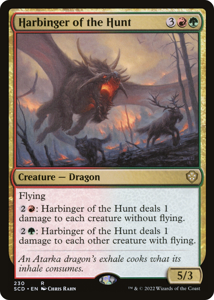 Harbinger of the Hunt [Starter Commander Decks] | Card Merchant Takapuna