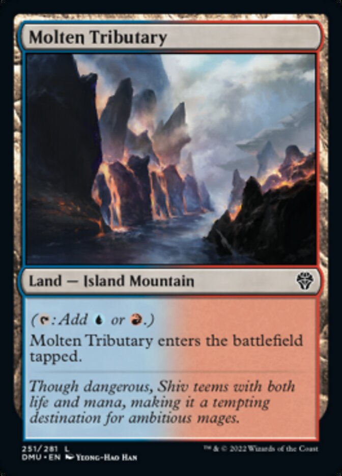 Molten Tributary [Dominaria United] | Card Merchant Takapuna