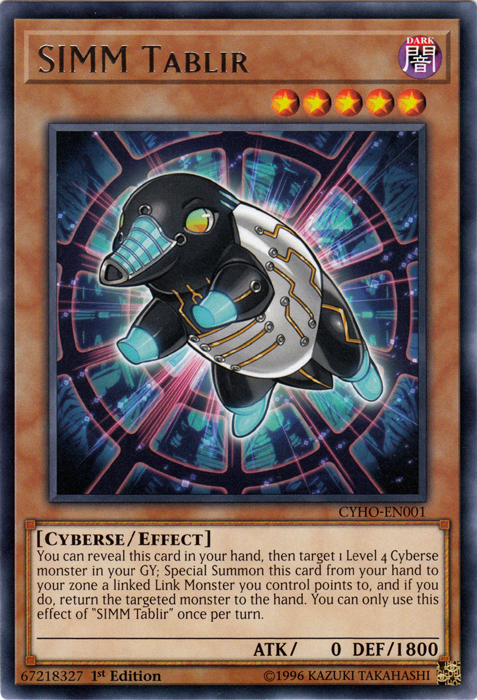 SIMM Tablir [CYHO-EN001] Rare | Card Merchant Takapuna