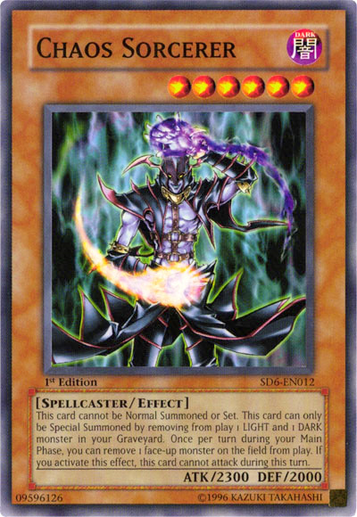 Chaos Sorcerer [SD6-EN012] Common | Card Merchant Takapuna