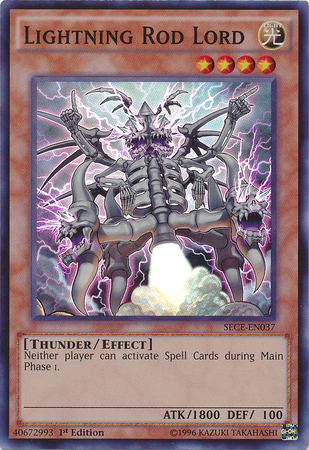 Lightning Rod Lord [SECE-EN037] Super Rare | Card Merchant Takapuna