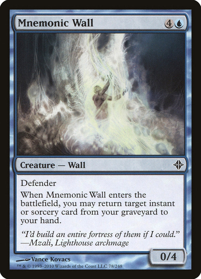 Mnemonic Wall [Rise of the Eldrazi] | Card Merchant Takapuna