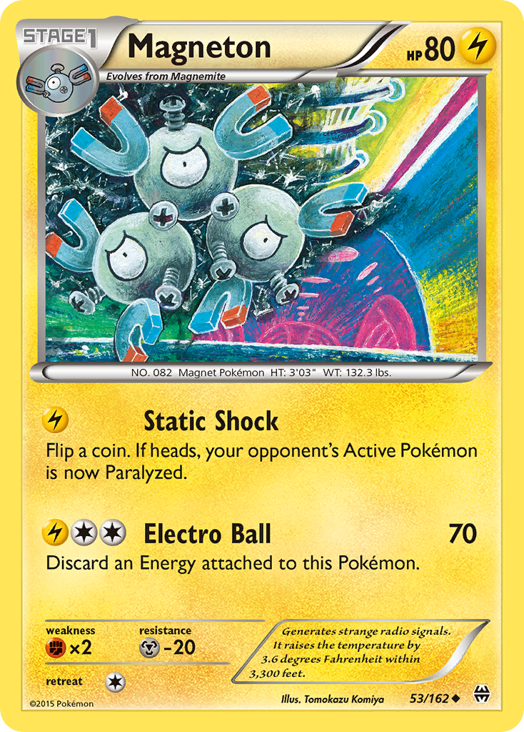 Magneton (53/162) [XY: BREAKthrough] | Card Merchant Takapuna