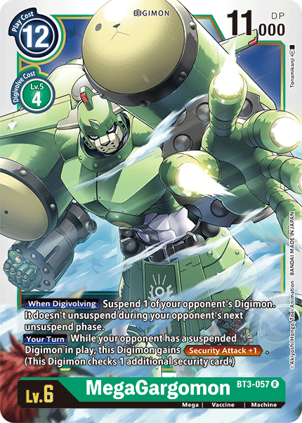 MegaGargomon [BT3-057] [Release Special Booster Ver.1.5] | Card Merchant Takapuna