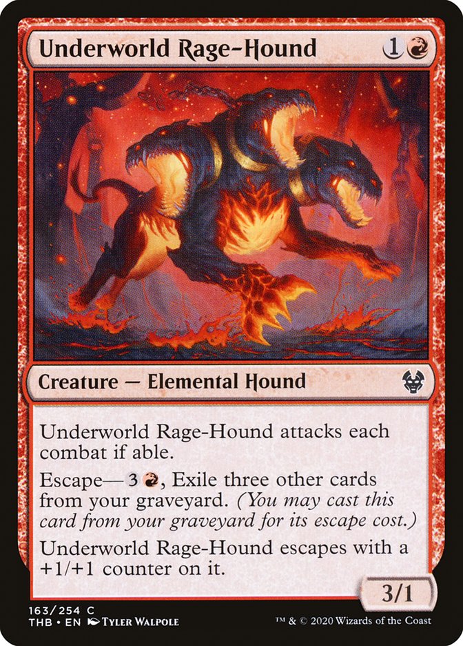 Underworld Rage-Hound [Theros Beyond Death] | Card Merchant Takapuna