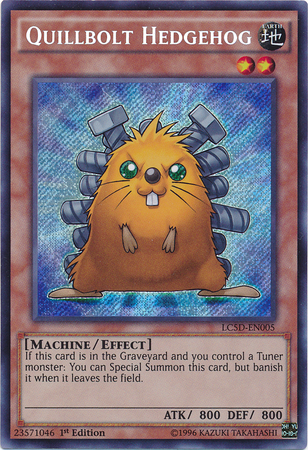 Quillbolt Hedgehog [LC5D-EN005] Secret Rare | Card Merchant Takapuna