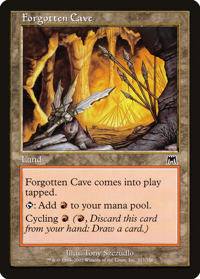 Forgotten Cave [Onslaught] | Card Merchant Takapuna