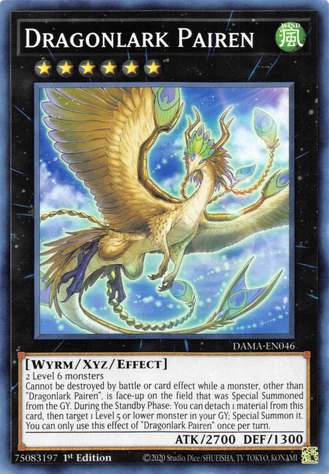 Dragonlark Pairen [DAMA-EN046] Common | Card Merchant Takapuna