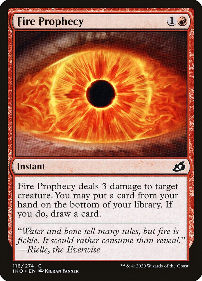 Fire Prophecy [Ikoria: Lair of Behemoths] | Card Merchant Takapuna