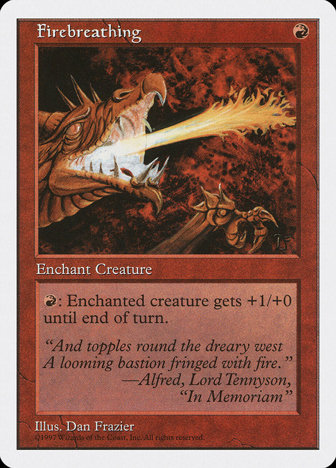 Firebreathing [Fifth Edition] | Card Merchant Takapuna