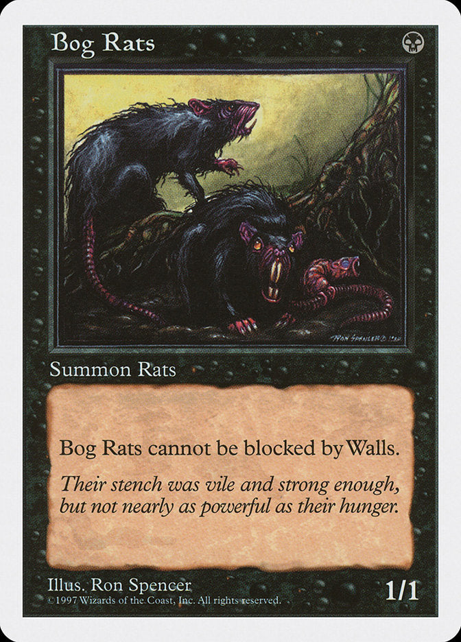 Bog Rats [Fifth Edition] | Card Merchant Takapuna