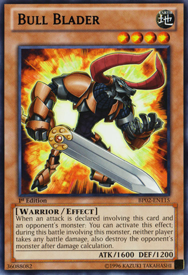 Bull Blader [BP02-EN115] Mosaic Rare | Card Merchant Takapuna