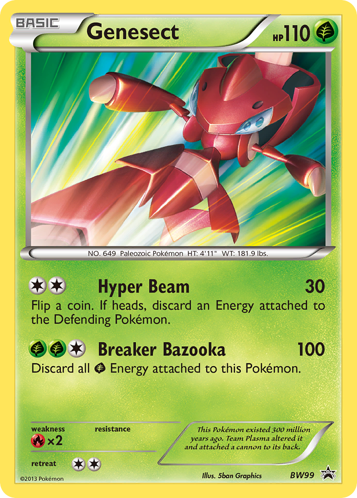 Genesect (BW99) [Black & White: Black Star Promos] | Card Merchant Takapuna