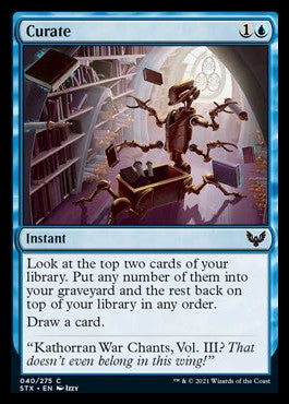 Curate [Strixhaven: School of Mages] | Card Merchant Takapuna