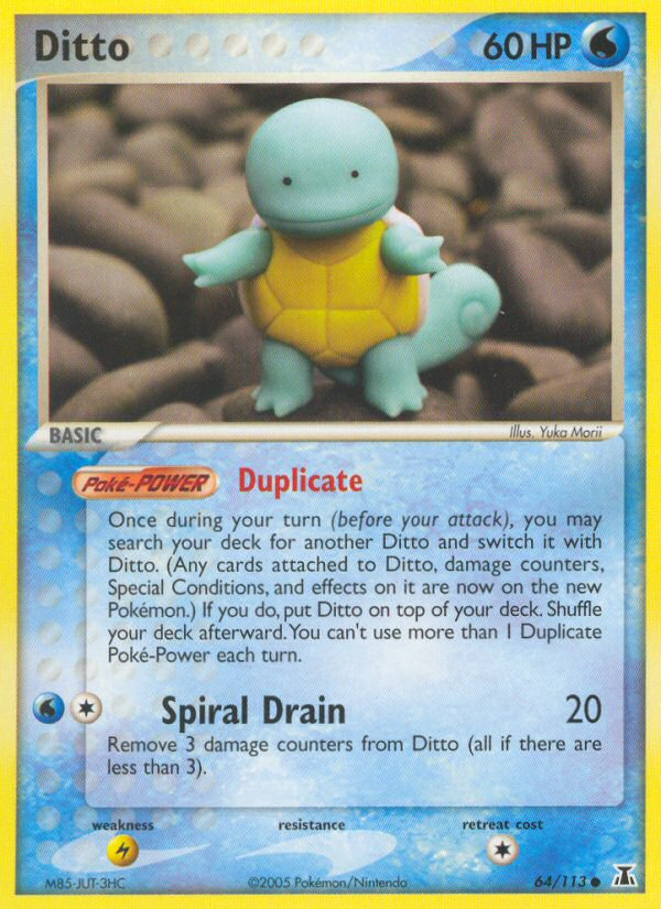 Ditto (64/113) [EX: Delta Species] | Card Merchant Takapuna