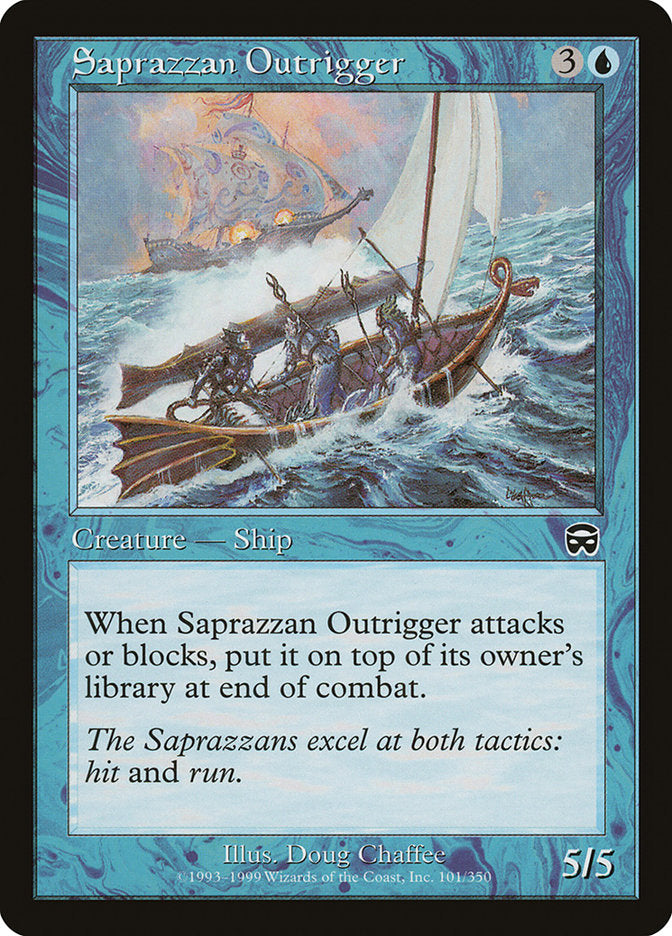 Saprazzan Outrigger [Mercadian Masques] | Card Merchant Takapuna