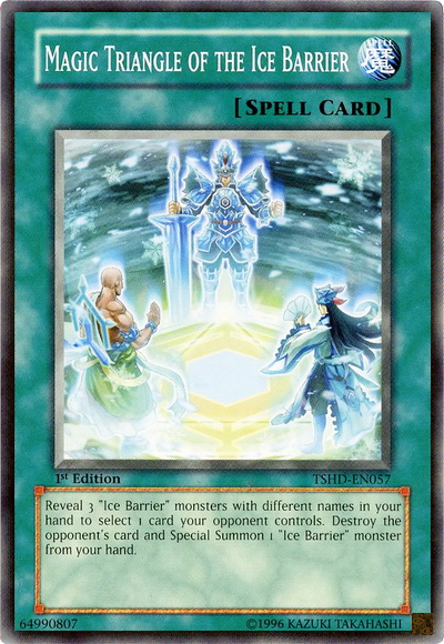 Magic Triangle of the Ice Barrier [TSHD-EN057] Common | Card Merchant Takapuna