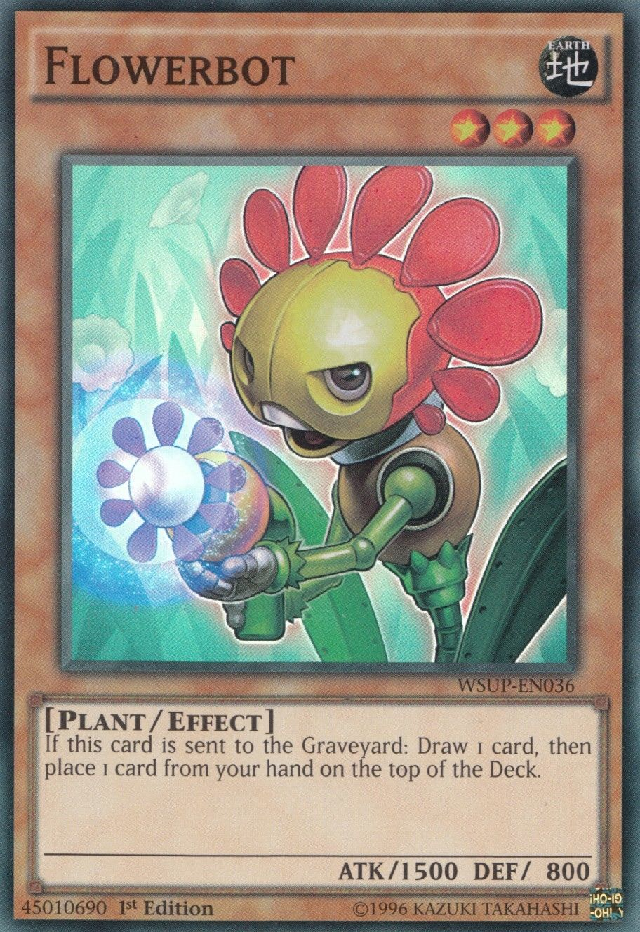 Flowerbot [WSUP-EN036] Super Rare | Card Merchant Takapuna