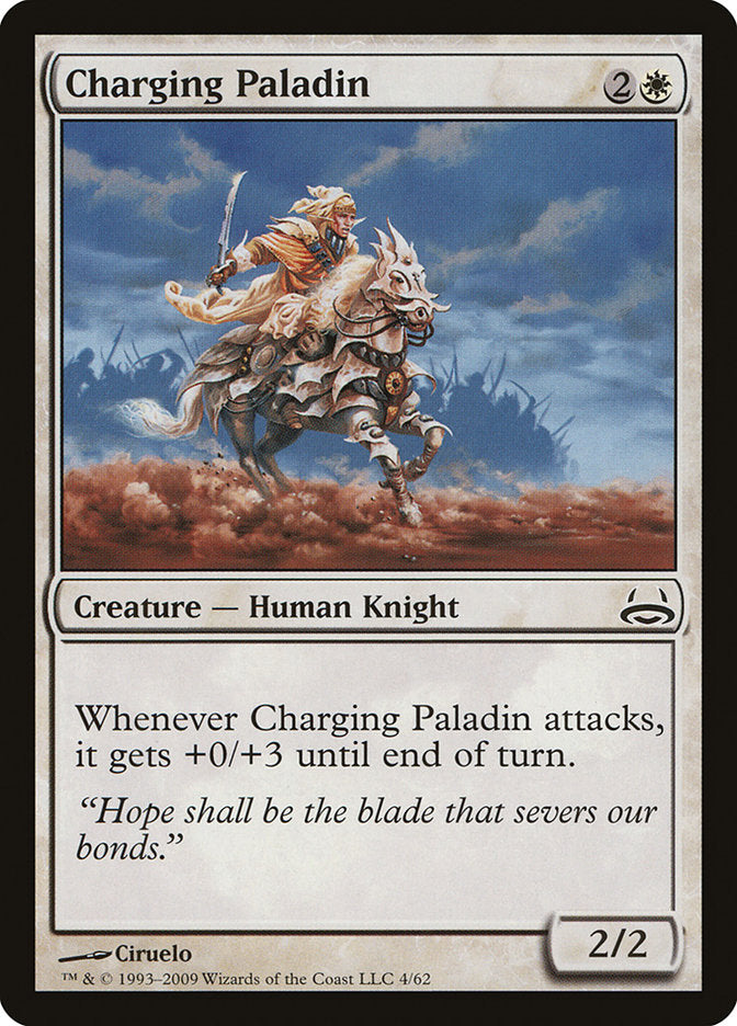 Charging Paladin [Duel Decks: Divine vs. Demonic] | Card Merchant Takapuna