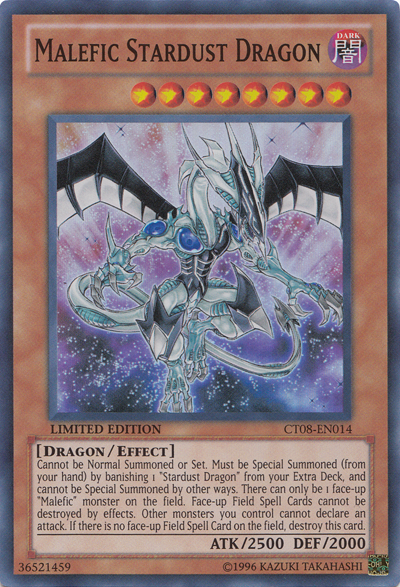 Malefic Stardust Dragon [CT08-EN014] Super Rare | Card Merchant Takapuna