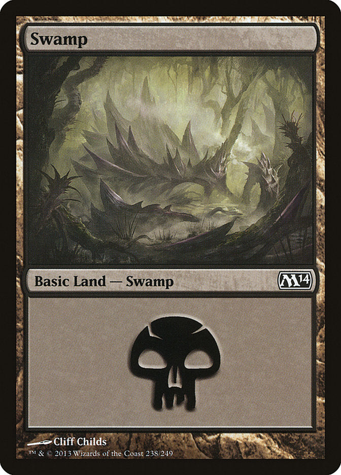 Swamp (238) [Magic 2014] | Card Merchant Takapuna