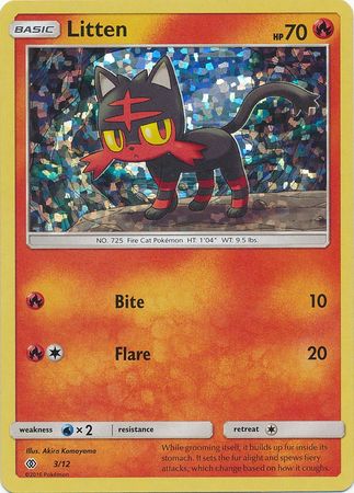 Litten (3/12) [McDonald's Promos: 2017 Collection] | Card Merchant Takapuna