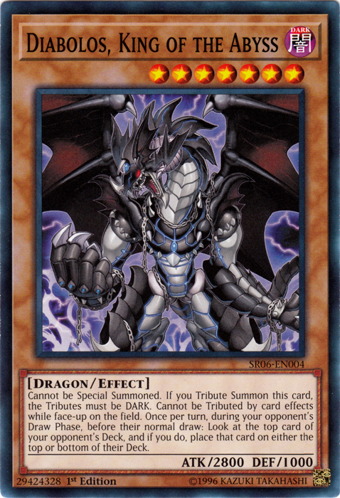 Diabolos, King of the Abyss [SR06-EN004] Common | Card Merchant Takapuna