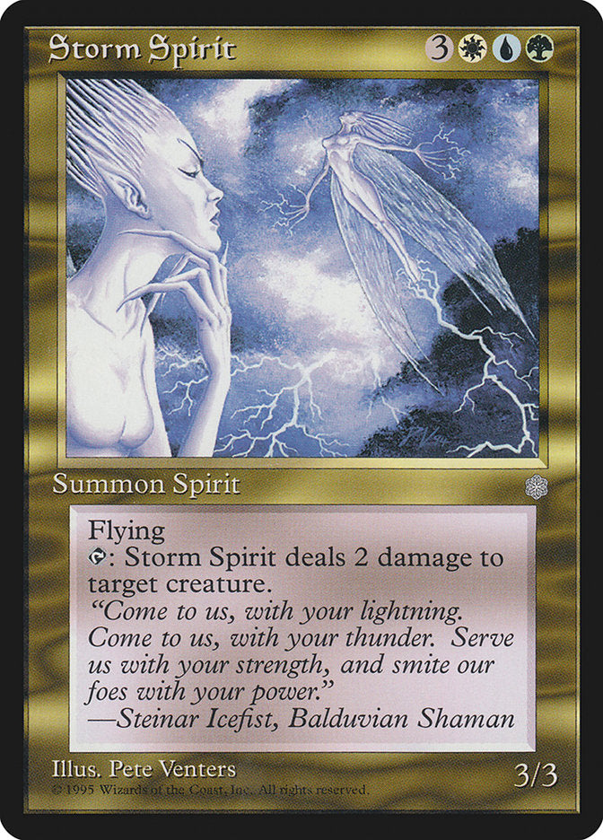 Storm Spirit [Ice Age] | Card Merchant Takapuna