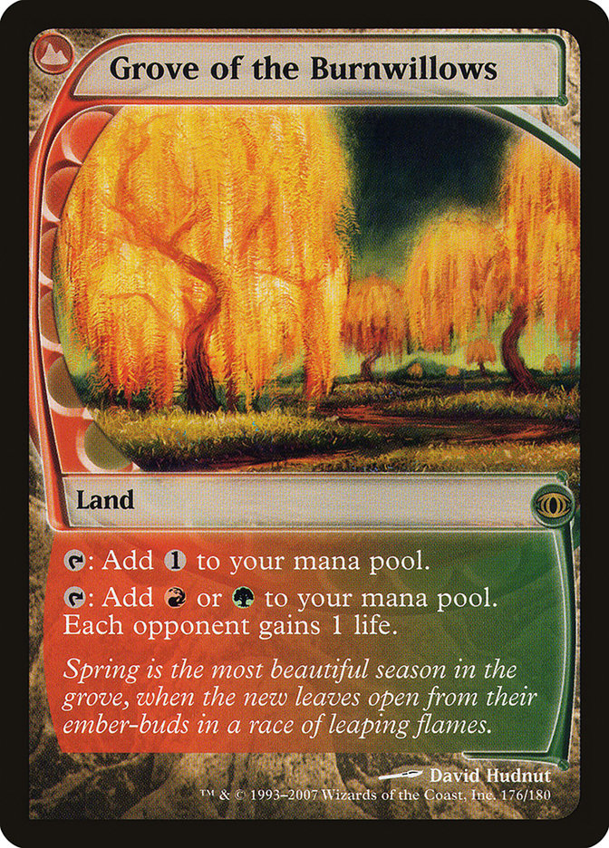 Grove of the Burnwillows [Future Sight] | Card Merchant Takapuna