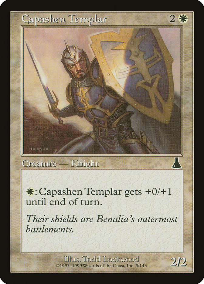 Capashen Templar [Urza's Destiny] | Card Merchant Takapuna