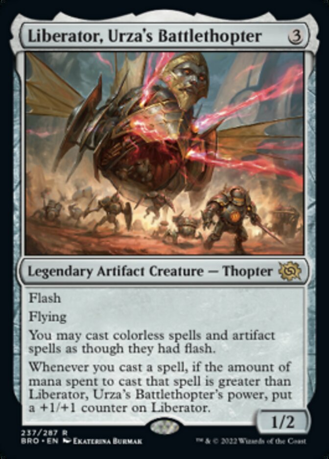 Liberator, Urza's Battlethopter [The Brothers' War] | Card Merchant Takapuna