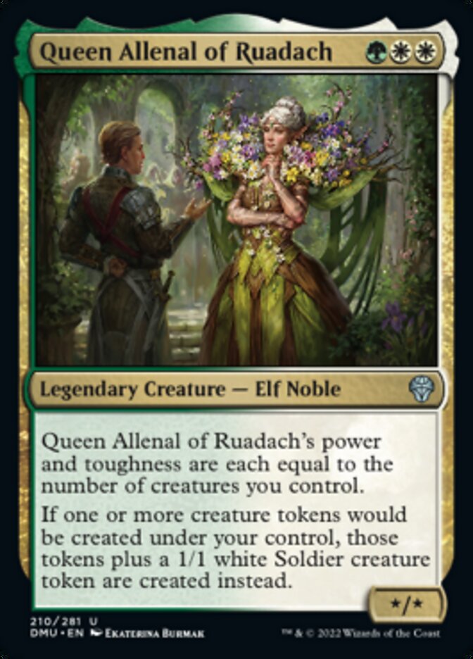 Queen Allenal of Ruadach [Dominaria United] | Card Merchant Takapuna