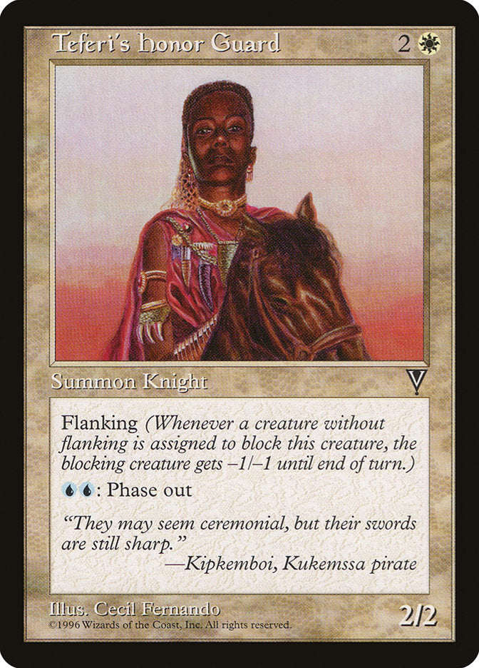 Teferi's Honor Guard [Visions] | Card Merchant Takapuna