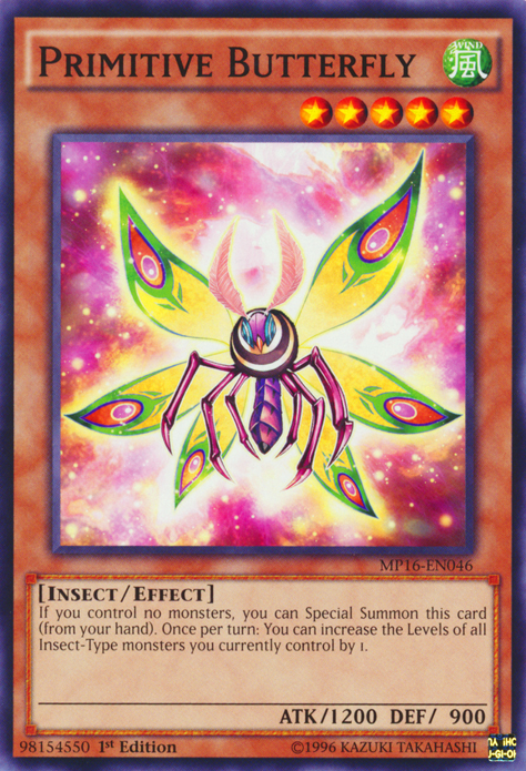 Primitive Butterfly [MP16-EN046] Common | Card Merchant Takapuna