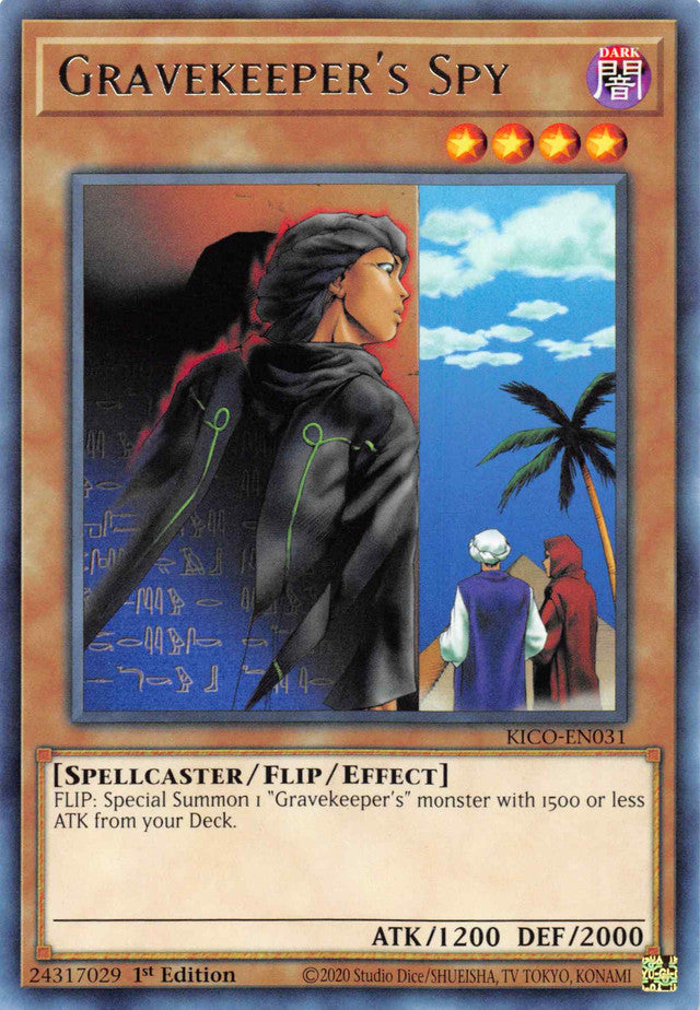 Gravekeeper's Spy [KICO-EN031] Rare | Card Merchant Takapuna