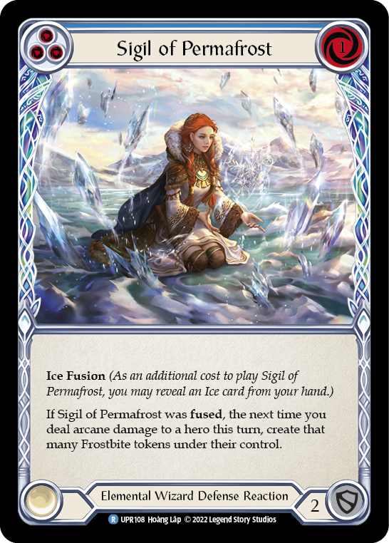 Sigil of Permafrost (Blue) [UPR108] (Uprising) | Card Merchant Takapuna