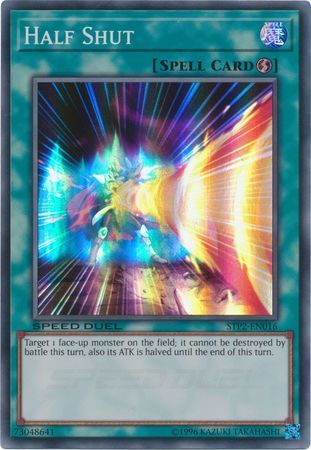 Half Shut [STP2-EN016] Super Rare | Card Merchant Takapuna