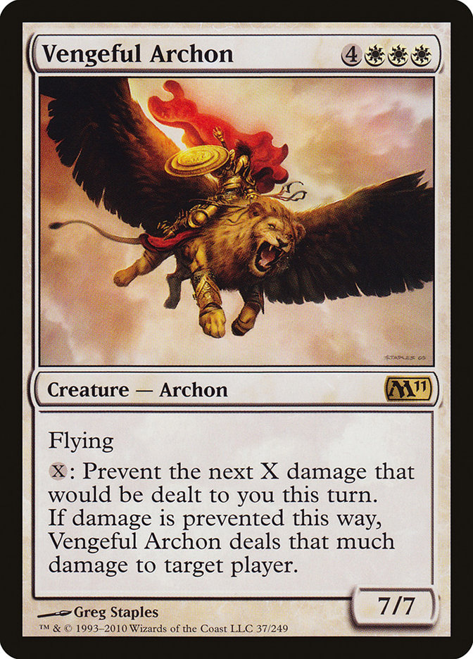 Vengeful Archon [Magic 2011] | Card Merchant Takapuna