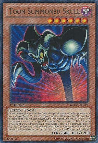 Toon Summoned Skull [LCYW-EN106] Rare | Card Merchant Takapuna