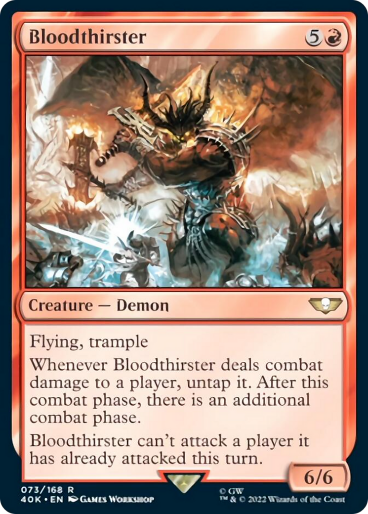 Bloodthirster [Warhammer 40,000] | Card Merchant Takapuna