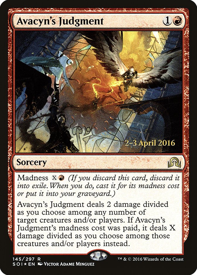 Avacyn's Judgment [Shadows over Innistrad Prerelease Promos] | Card Merchant Takapuna