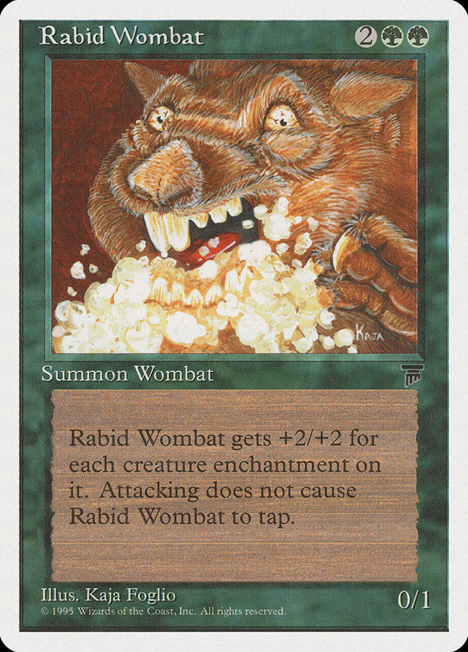 Rabid Wombat [Chronicles] | Card Merchant Takapuna