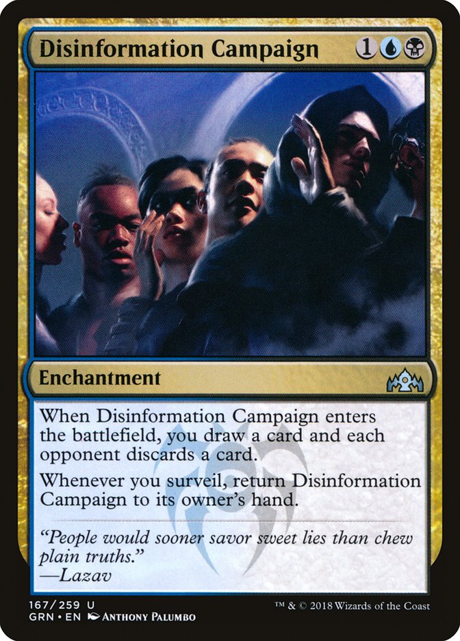 Disinformation Campaign [Guilds of Ravnica] | Card Merchant Takapuna