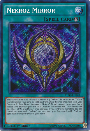 Nekroz Mirror [THSF-EN020] Secret Rare | Card Merchant Takapuna