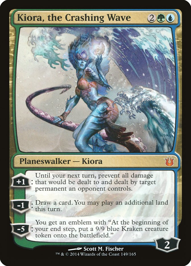 Kiora, the Crashing Wave [Born of the Gods] | Card Merchant Takapuna