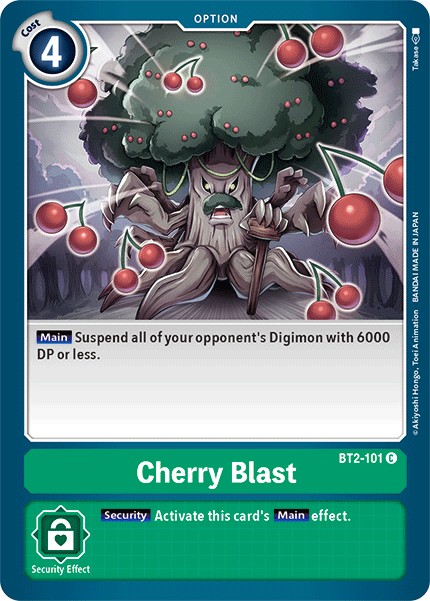 Cherry Blast [BT2-101] [Release Special Booster Ver.1.5] | Card Merchant Takapuna