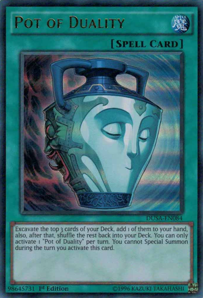 Pot of Duality [DUSA-EN084] Ultra Rare | Card Merchant Takapuna