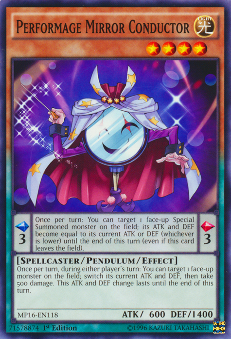 Performage Mirror Conductor [MP16-EN118] Common | Card Merchant Takapuna