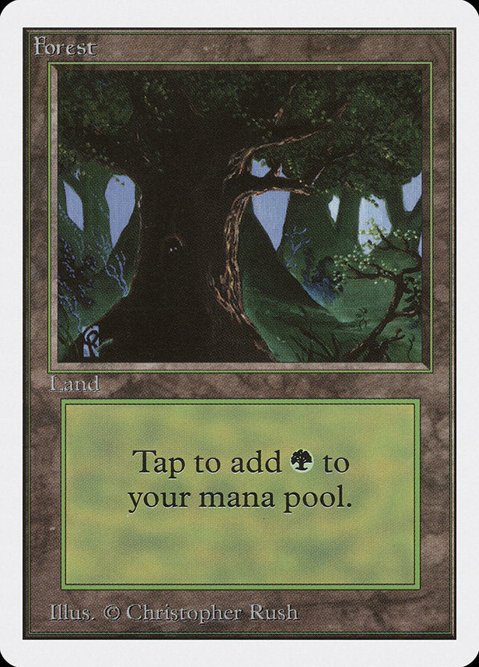 Forest (302) [Unlimited Edition] | Card Merchant Takapuna